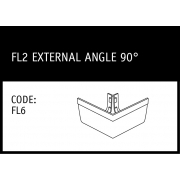 Marley FL2 External Angle 90° - FL6